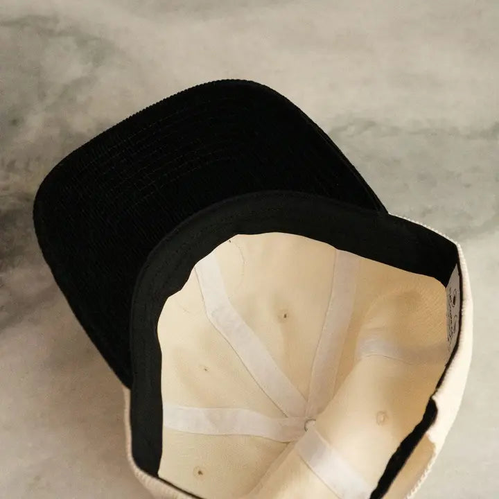 Neverending Disappointment Patched Corduroy Dad Hat by Stay Home Club