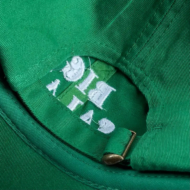 Big Salad Green Dad Cap by The Silver Spider