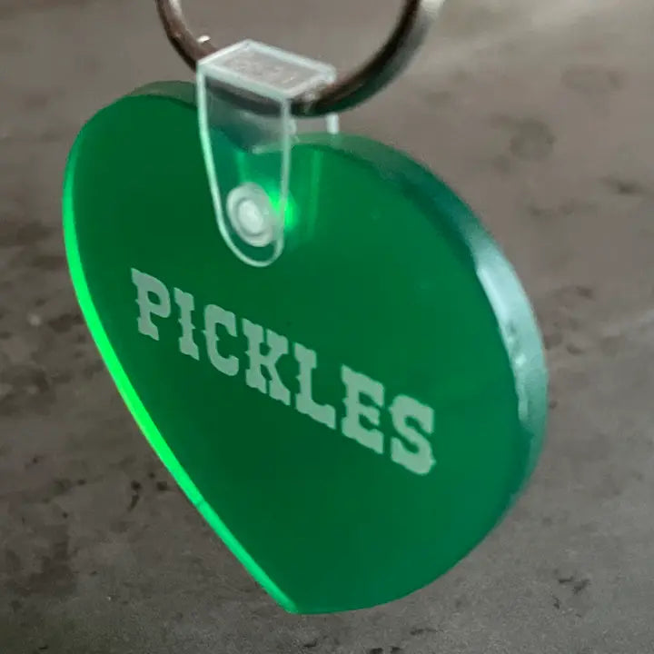 Pickles Heart Keychain by The Silver Spider