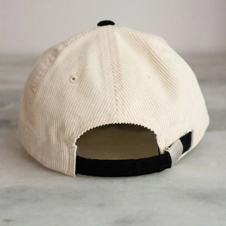 Neverending Disappointment Patched Corduroy Dad Hat by Stay Home Club