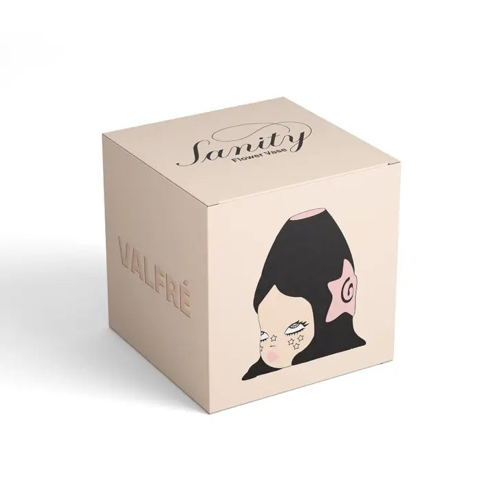 Sanity Ceramic Flower Vase by Valfre