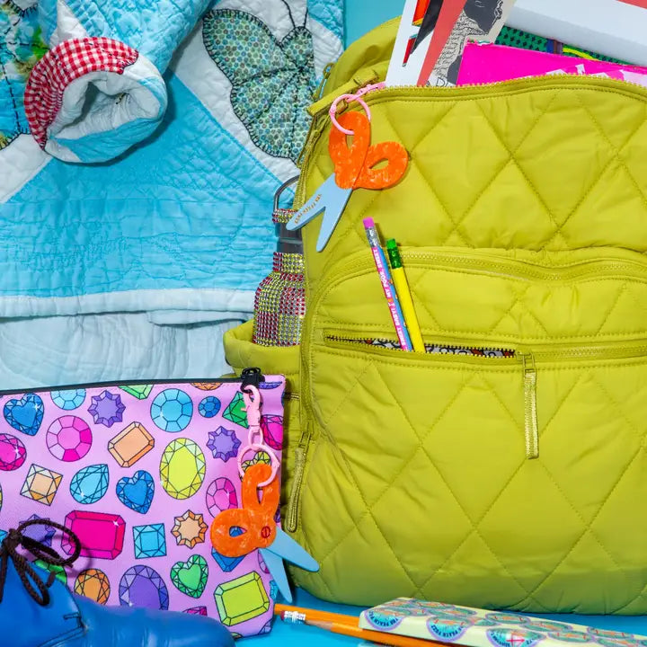 Scissors Bag Charm by The Peach Fuzz