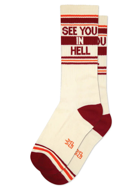 See You In Hell Socks by Gumball Poodle