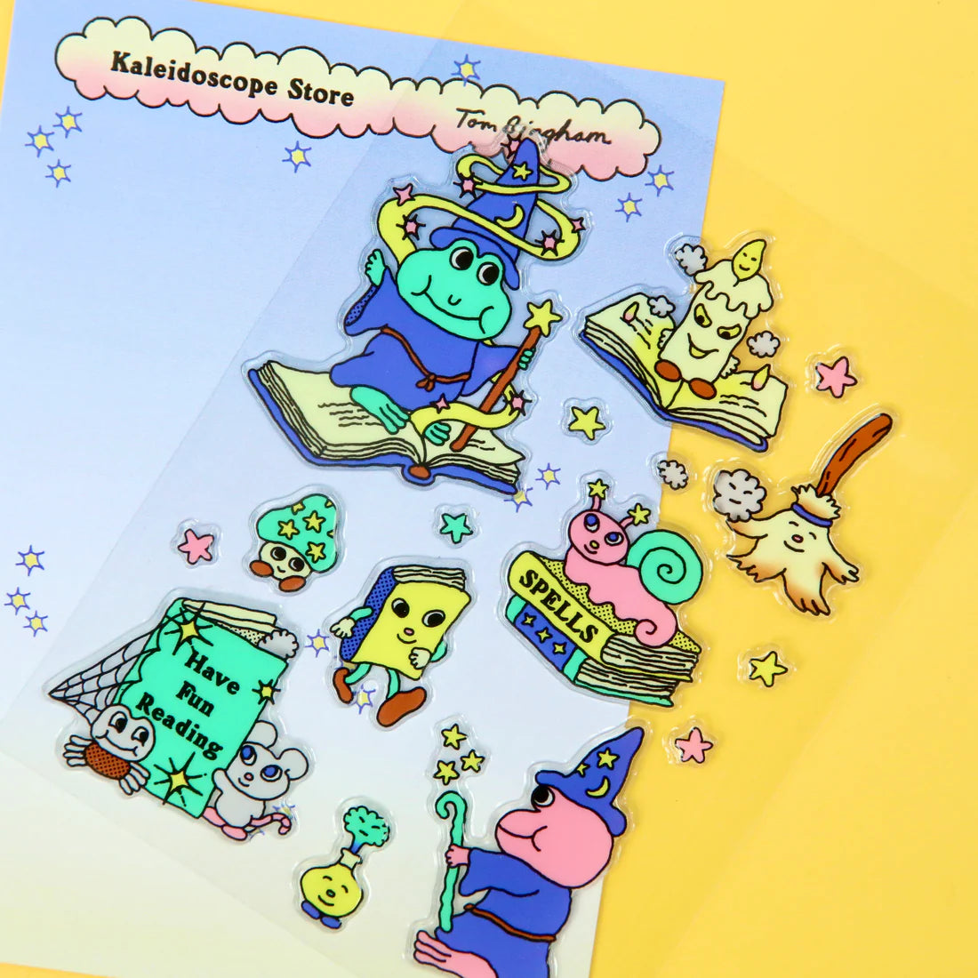 Tom Bingham x Kaleidoscope Store 3D Sticker Sheet