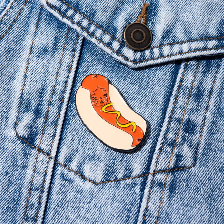 Hawt Dog Pin by Valfre