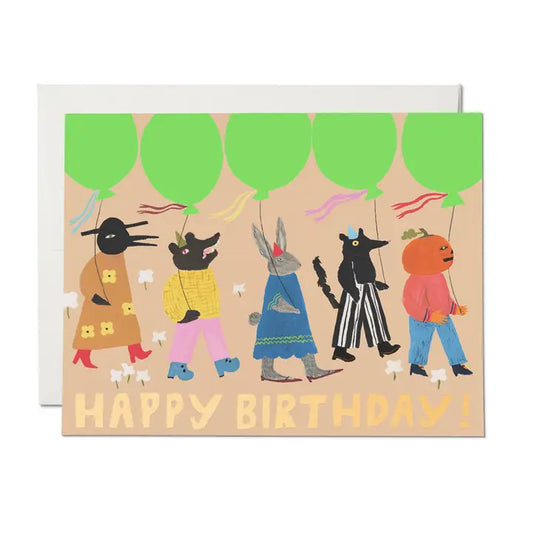 BIRTHDAY MARCH Card by Red Cap Cards