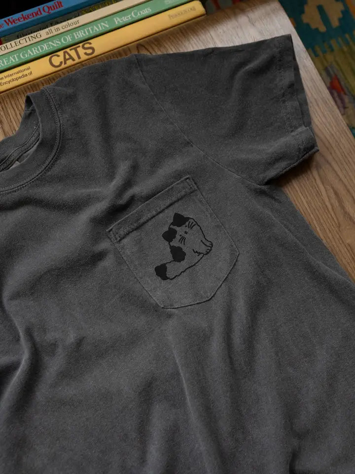 Overreact Pocket Tee by Stay Home Club