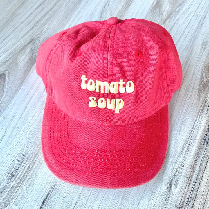 Tomato Soup Baseball Cap by The Silver Spider