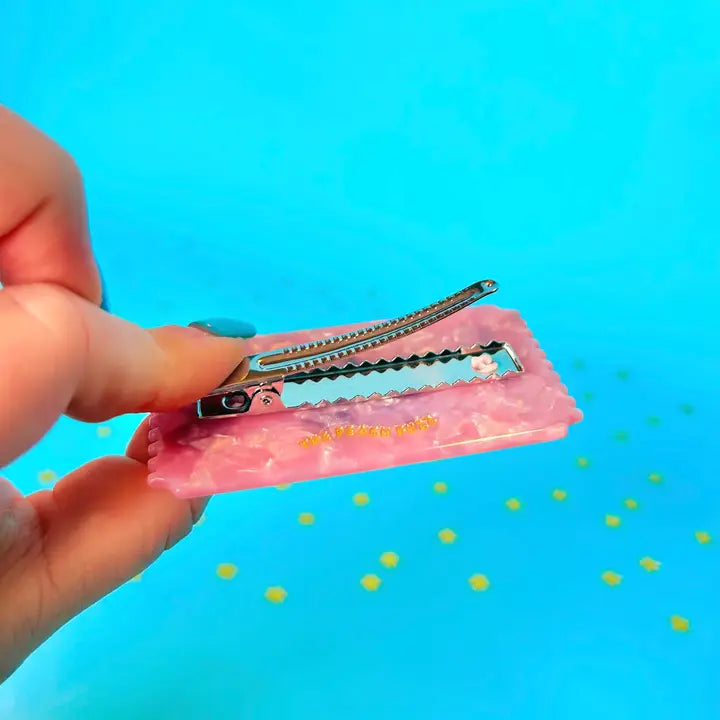 Ticket Hair Clip by The Peach Fuzz