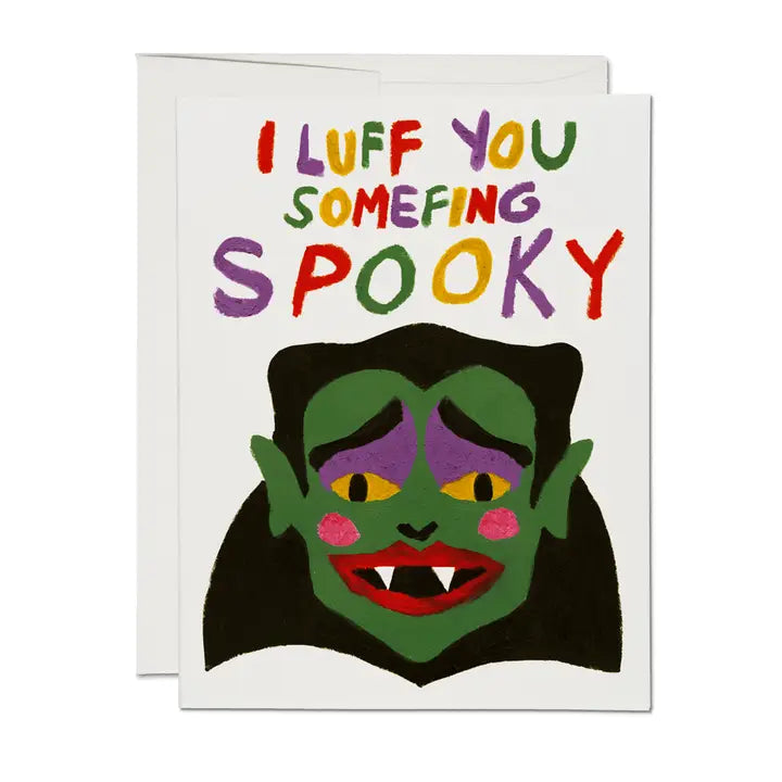 I LUFF YOU Card by Red Cap Cards