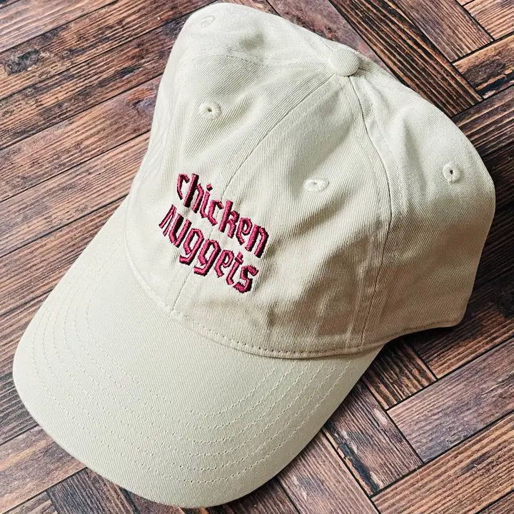 Chicken Nuggets Baseball Cap by The Silver Spider