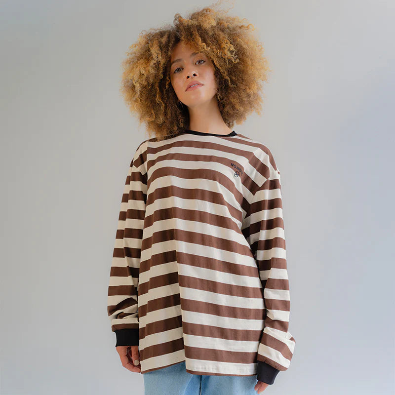 AFTERMATH STRIPE LONG SLEEVE by NO HOURS