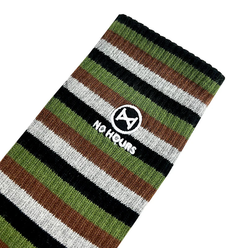 BARCODE Multi stripe SOCKS by No Hours