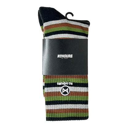 BARCODE Multi stripe SOCKS by No Hours