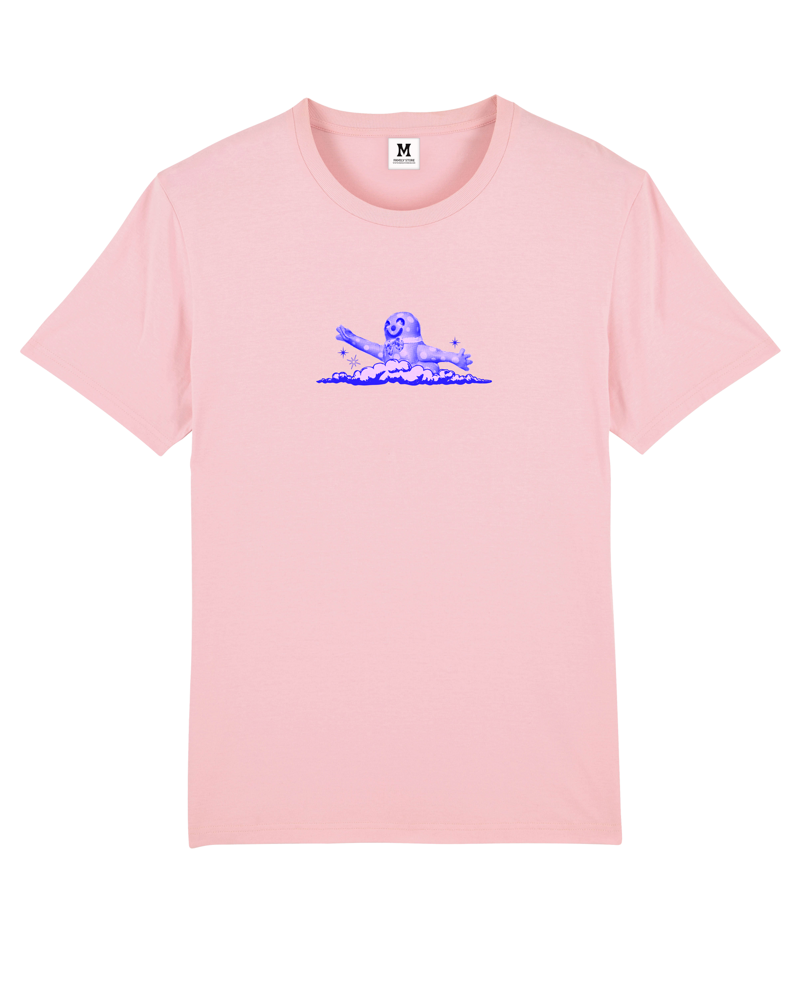 Blobby Pink Tee by Family Store