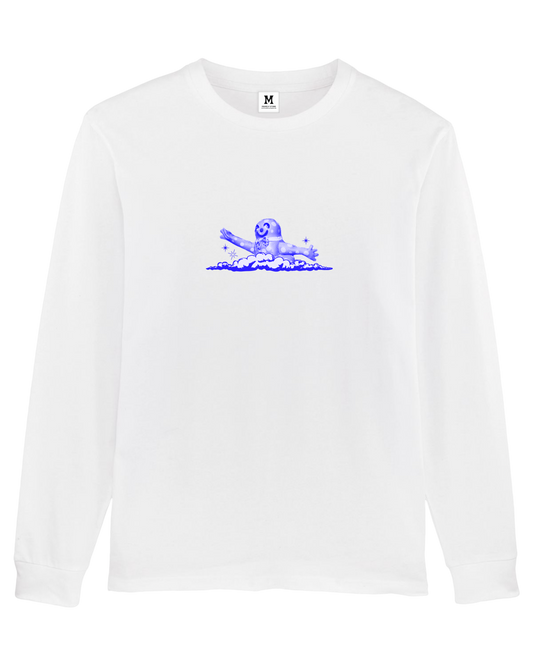 Blobby White Long sleeve by Family Store