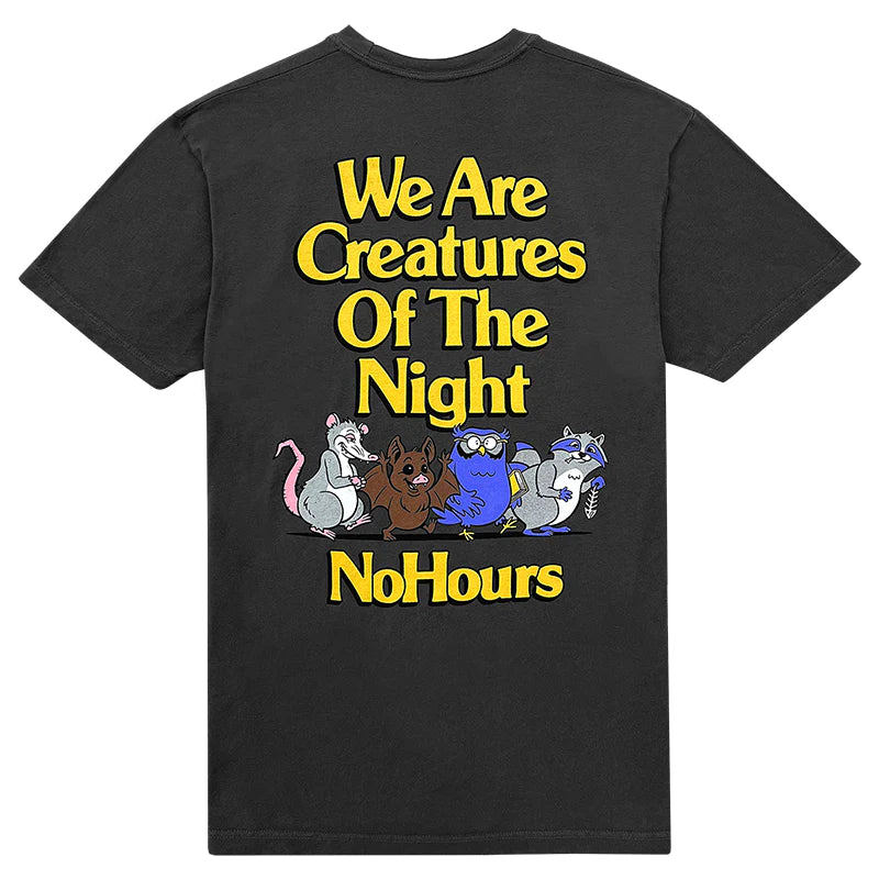 NIGHT CREATURES TEE by NO HOURS