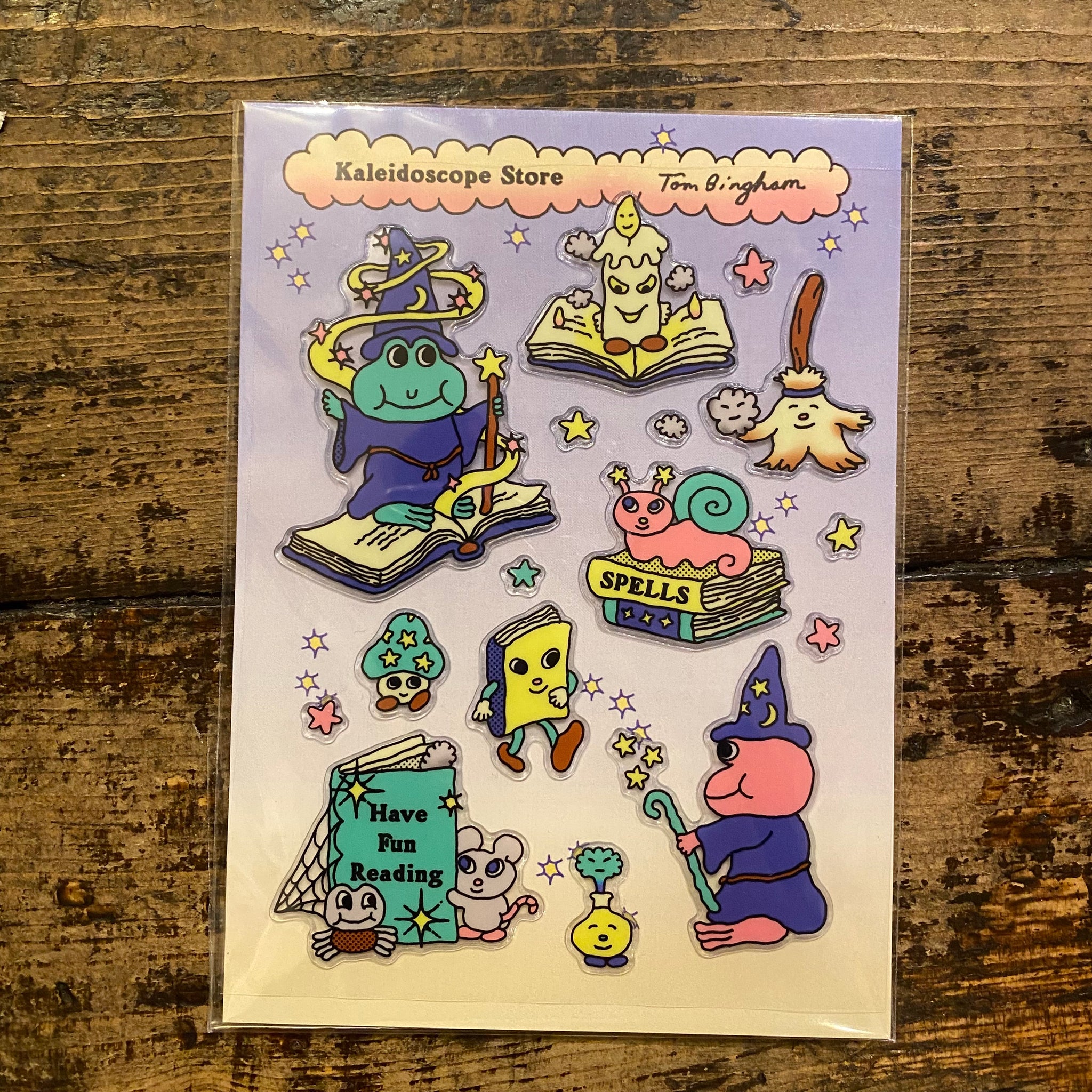 Tom Bingham x Kaleidoscope Store 3D Sticker Sheet