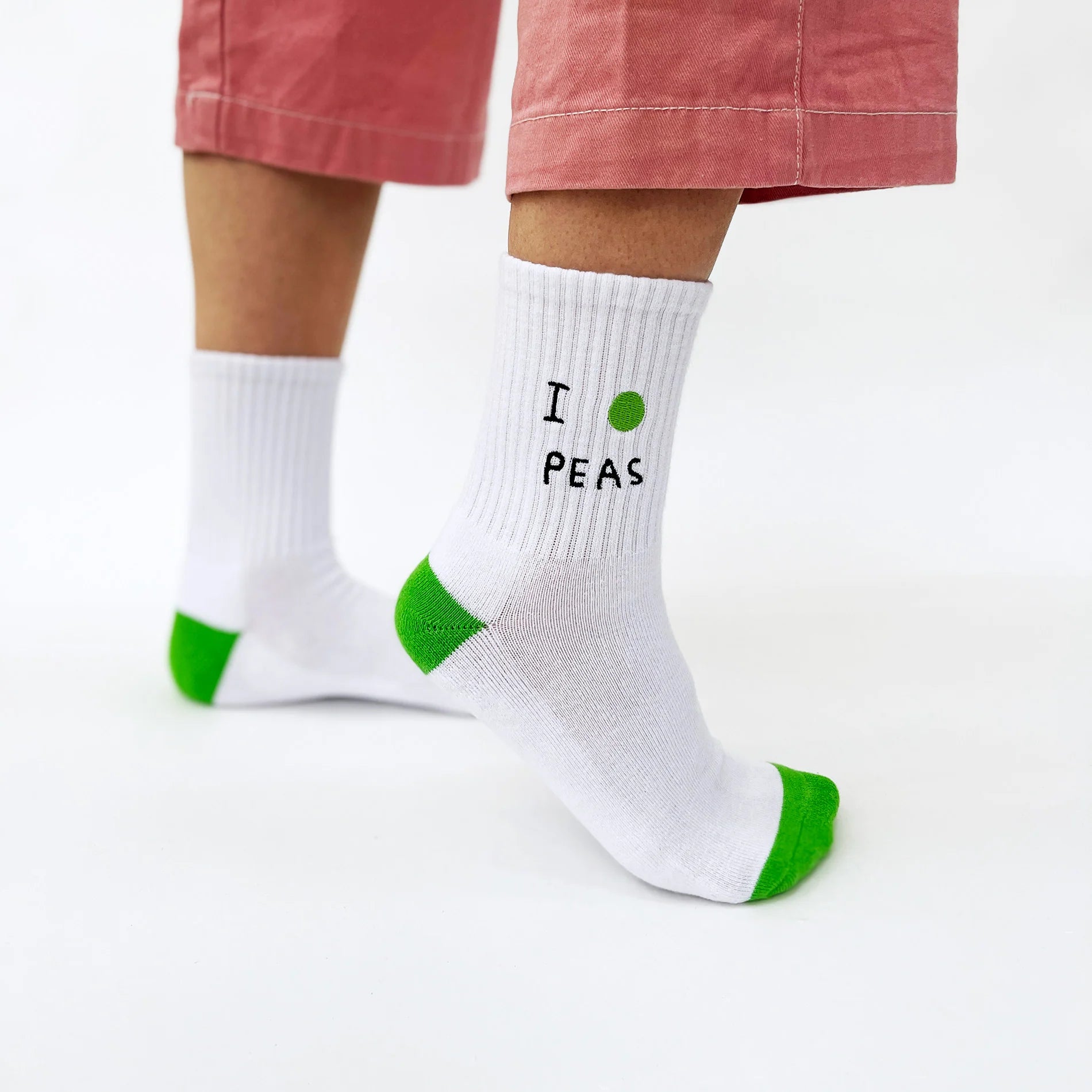 Peas Socks by David Shrigley