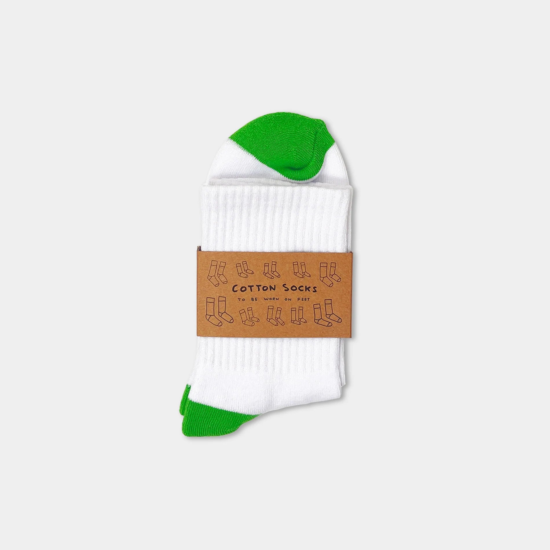 Peas Socks by David Shrigley