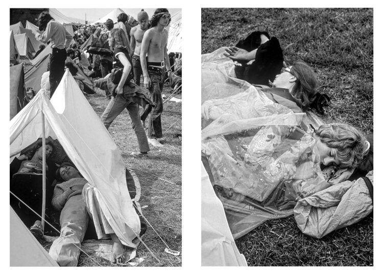 David Hurn — Isle of Wight Festival 1969 & 1970 Photography Zine