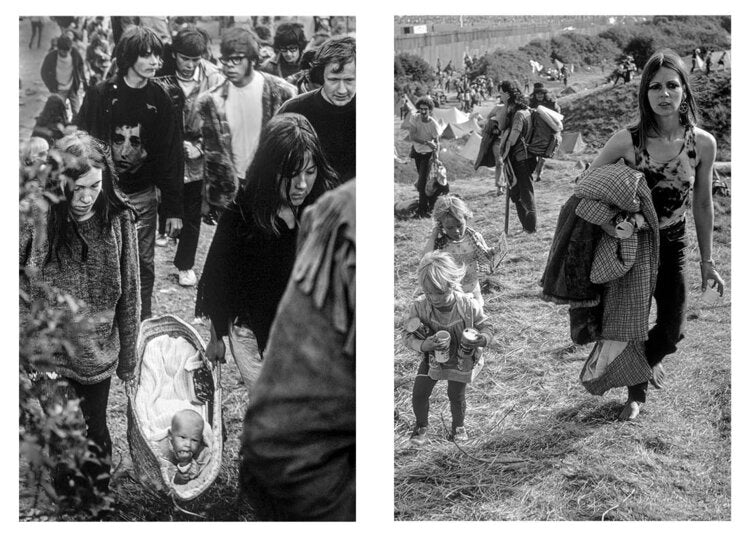 David Hurn — Isle of Wight Festival 1969 & 1970 Photography Zine