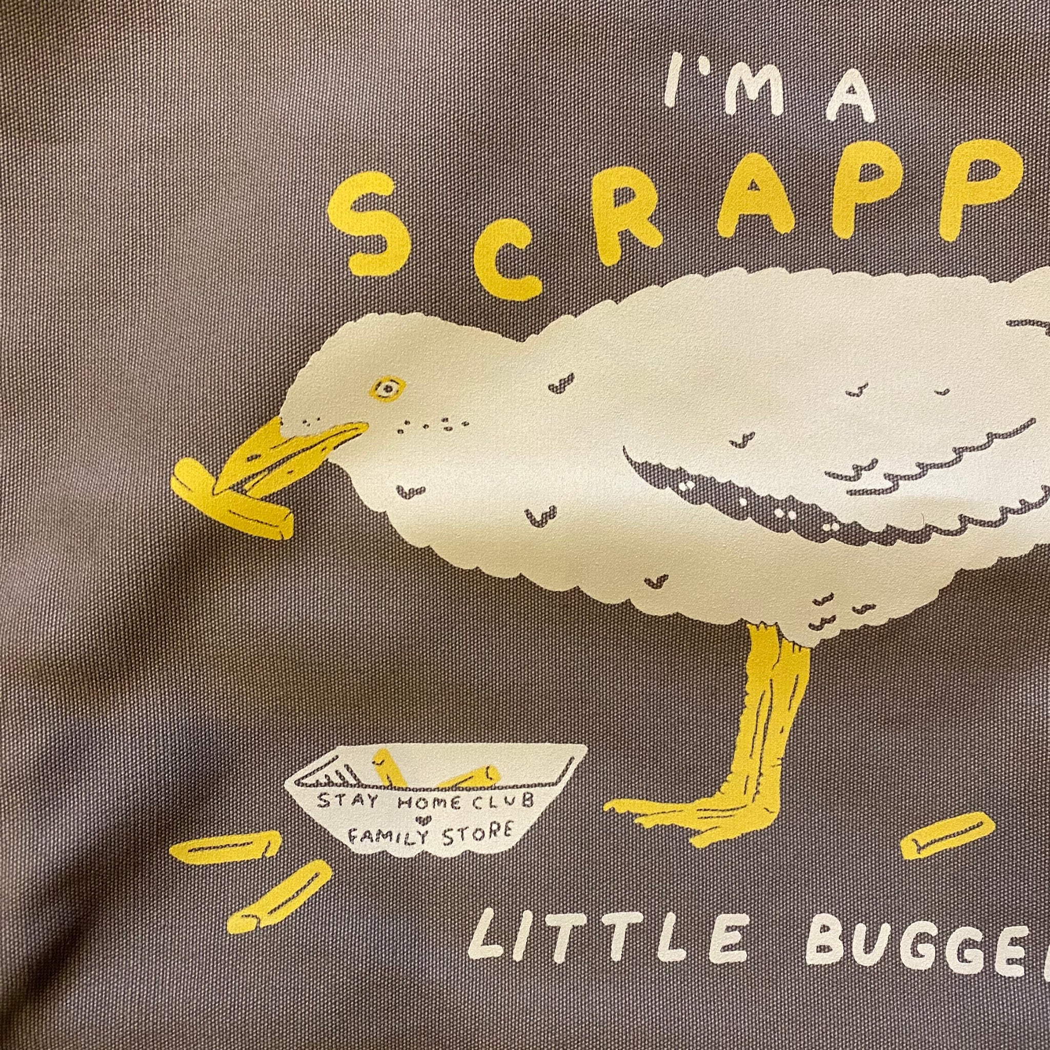 FS x Stay Home Club Scrappy Seagull Oversized Zip Tote