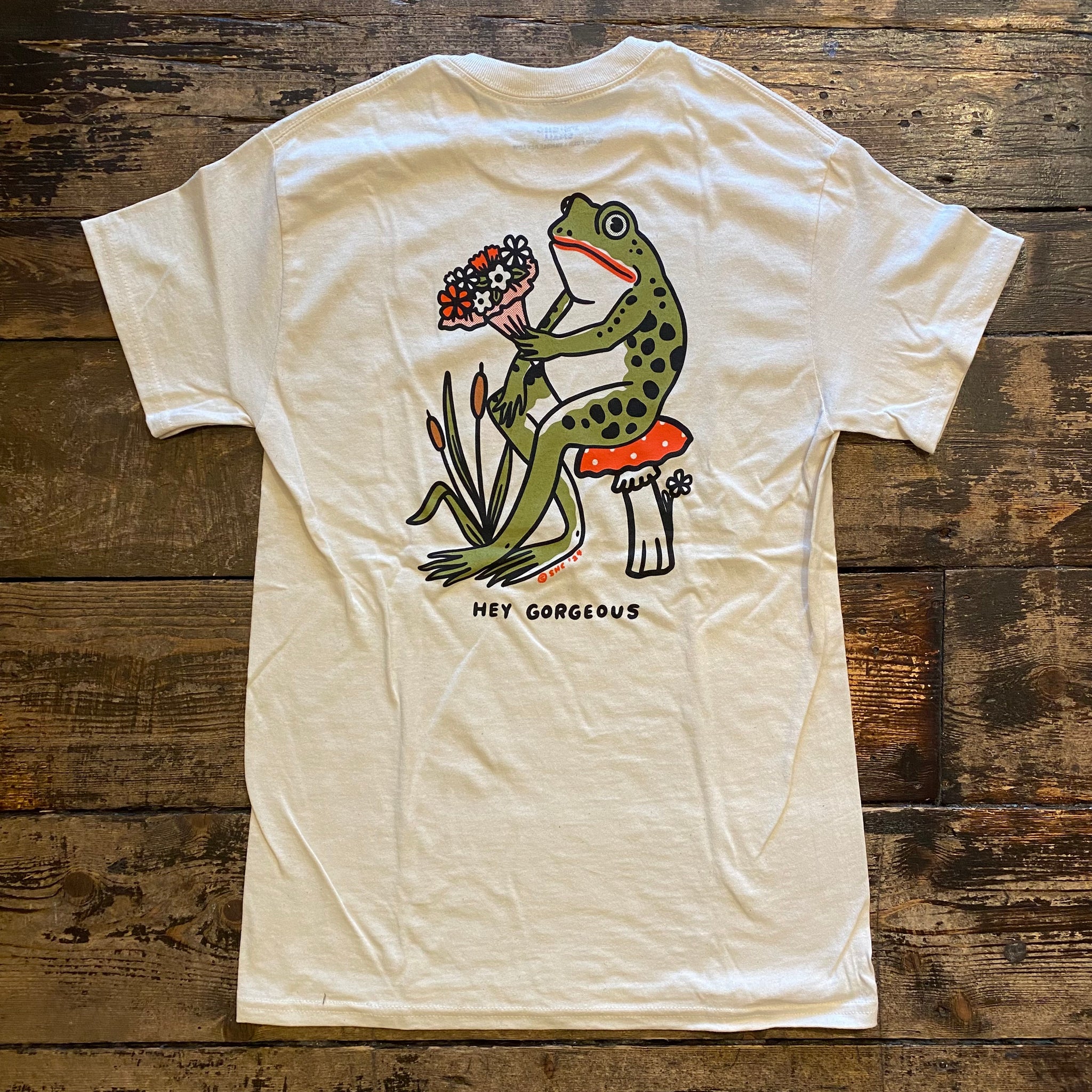 FS x Stay Home Club Hey Gorgeous Backprint T-Shirt