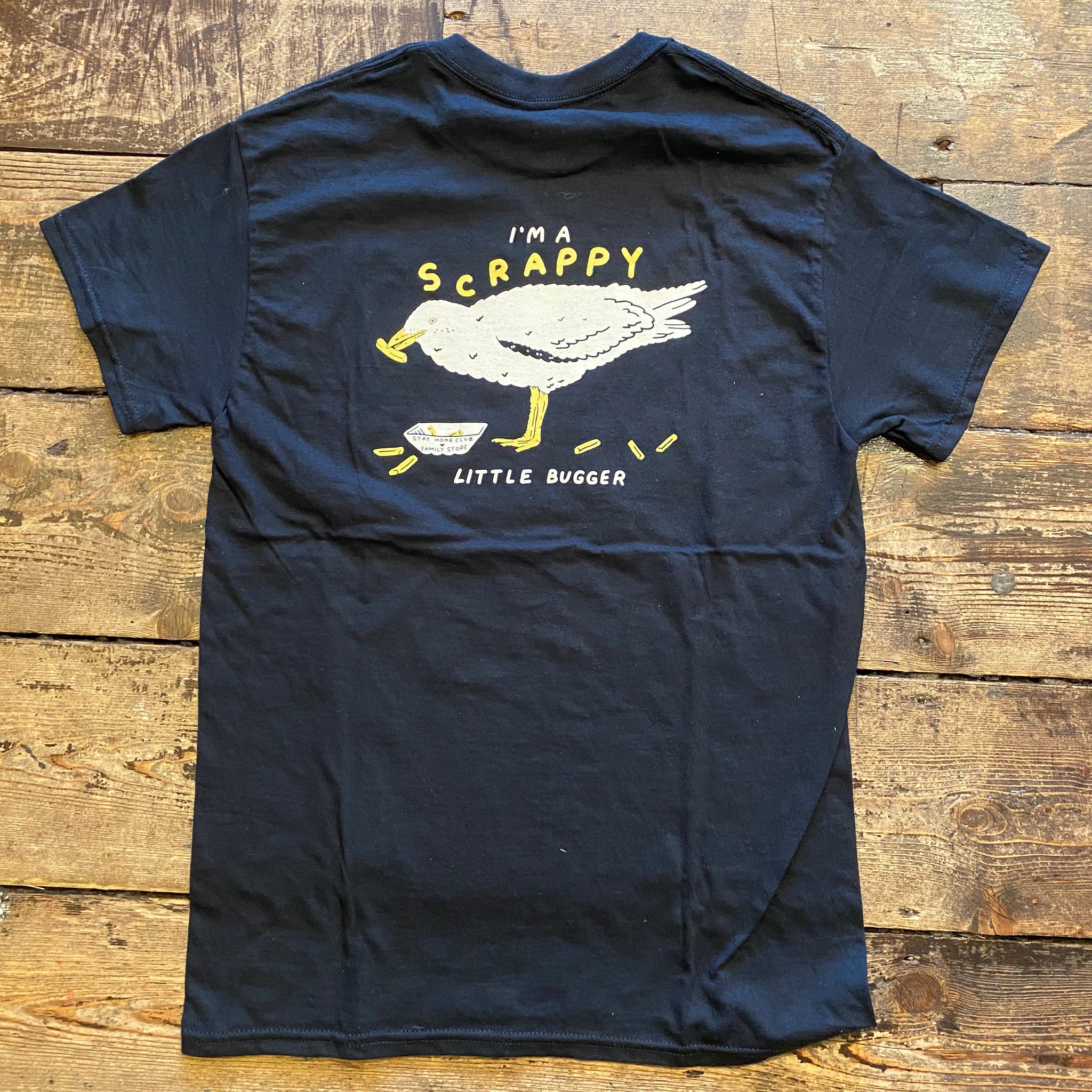 FS x Stay Home Club Scrappy Seagull Backprint T-Shirt