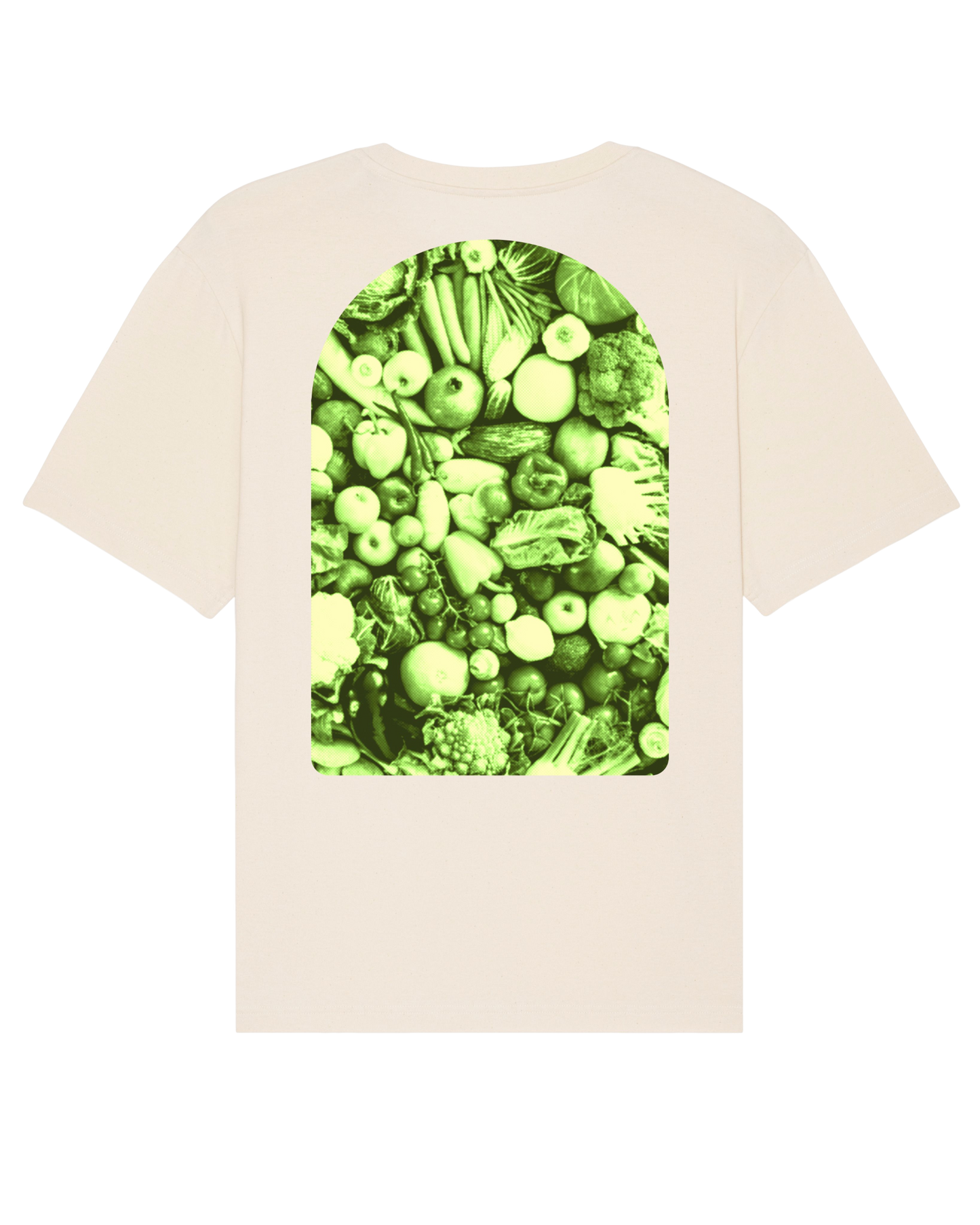 Eat Your Vegetables Natural Raw TEE by Family Store
