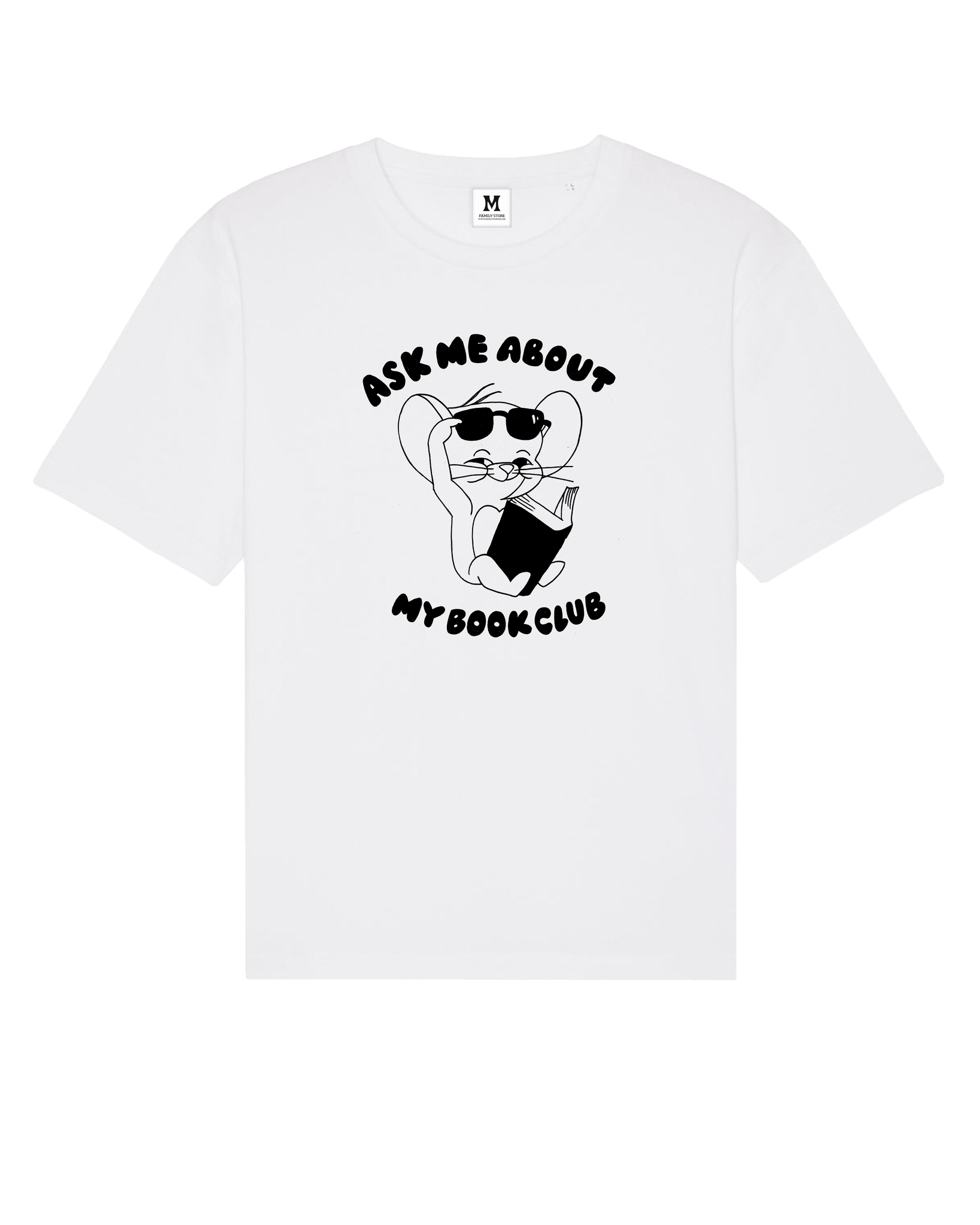 FS X Emily Miller Book Club White T-Shirt