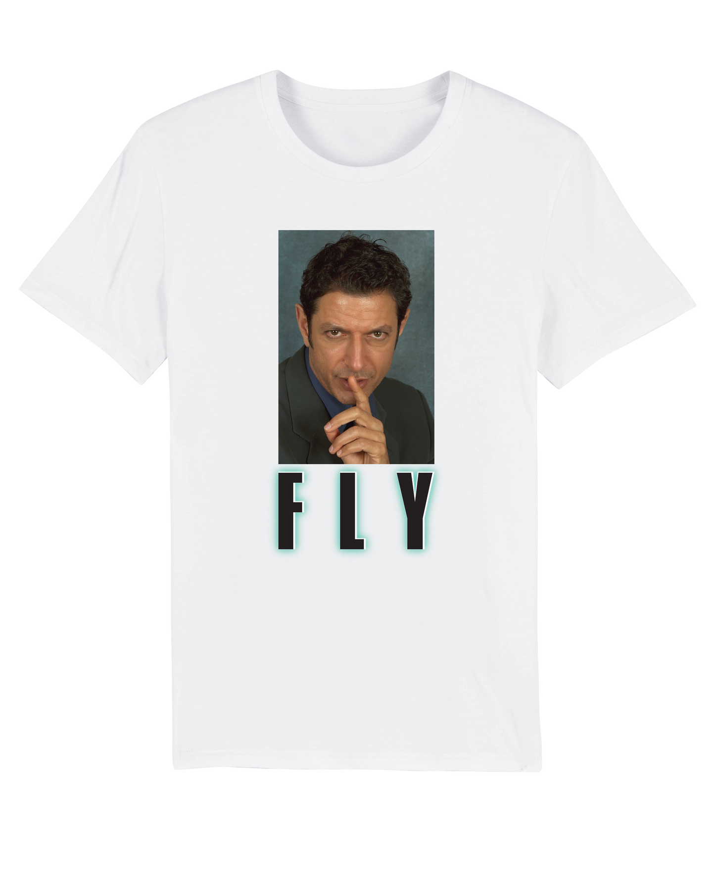 The Fly Goldblum White TEE by Brandt