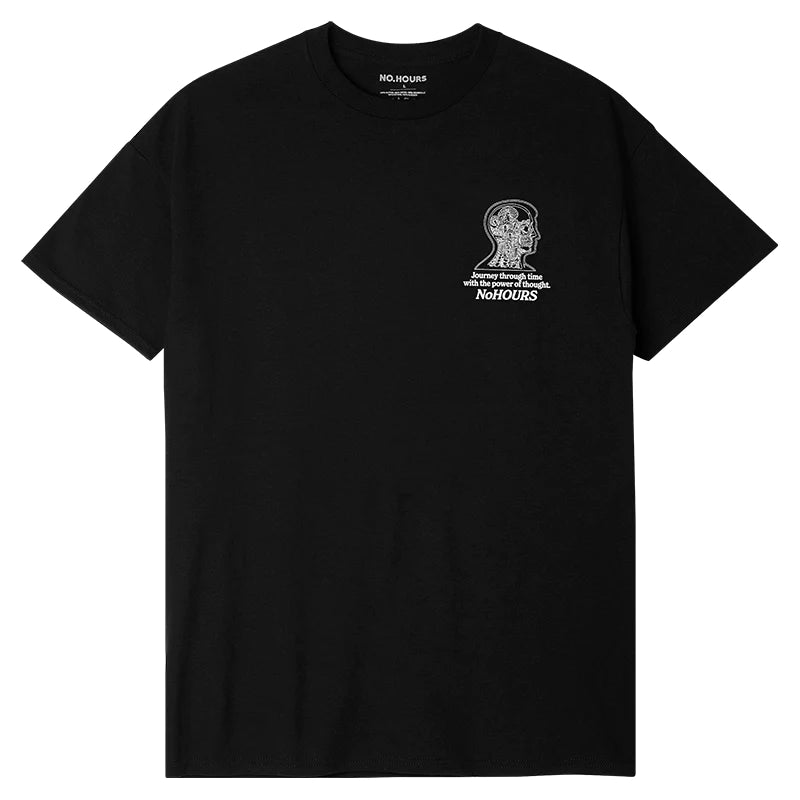 Head Space Black Tee by No Hours