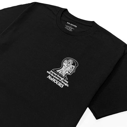 Head Space Black Tee by No Hours