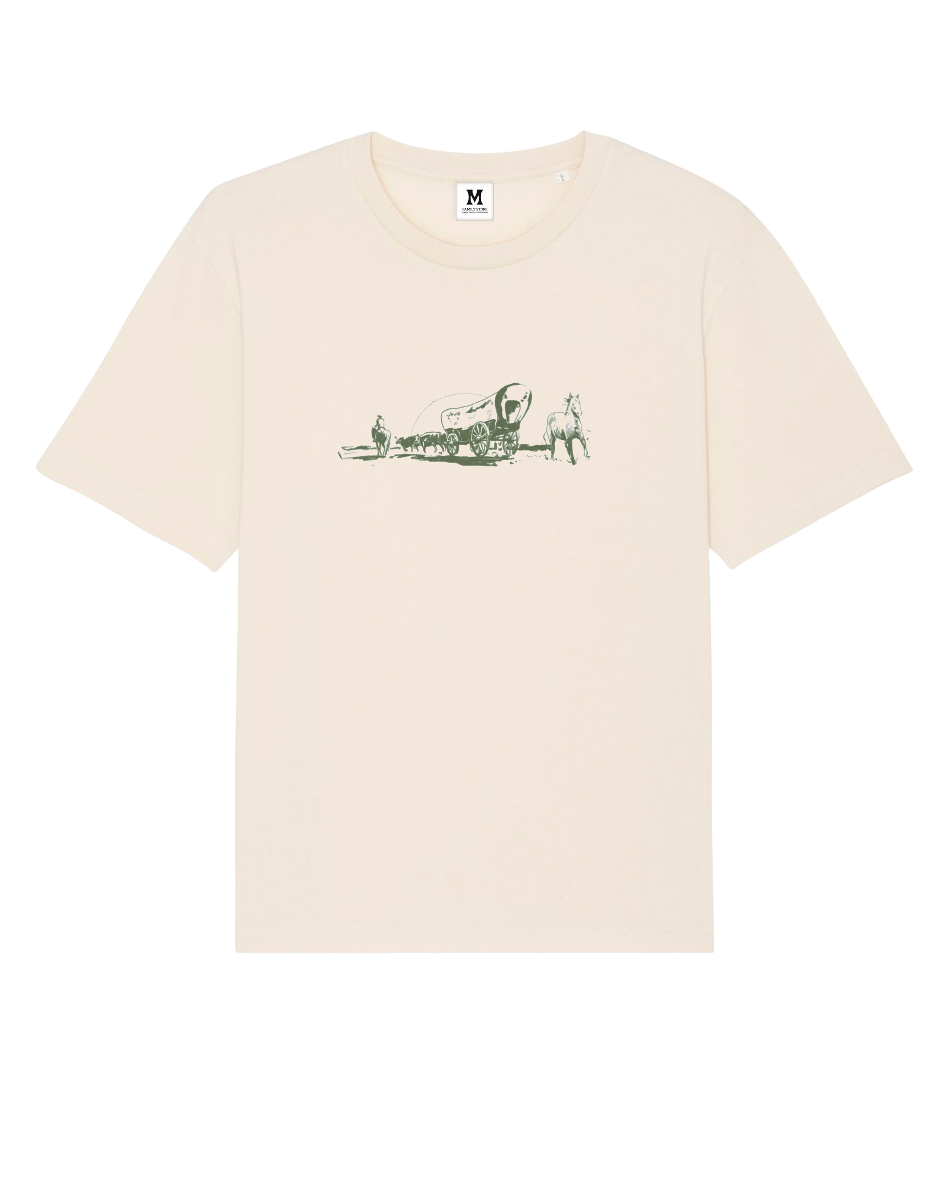 Cowboy Natural Tee by Hella Tattoos – Family Store