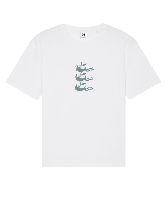 Winter White Tee by Hella Tattoos