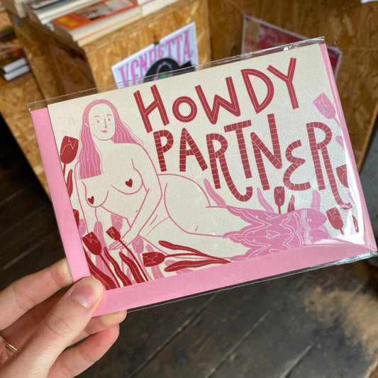 Howdy Card by Uschie