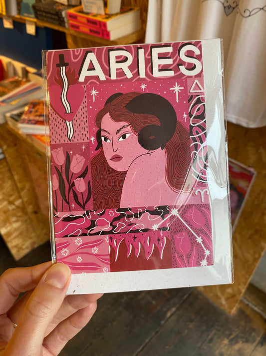 Aries Astro card by Uschie