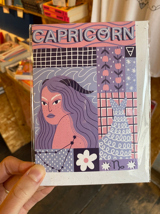 Capricorn Astro card by Uschie
