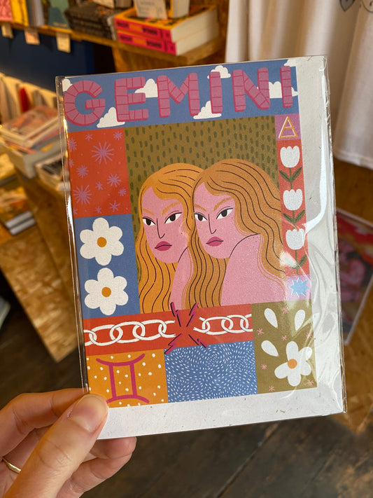 Gemini Astro card by Uschie
