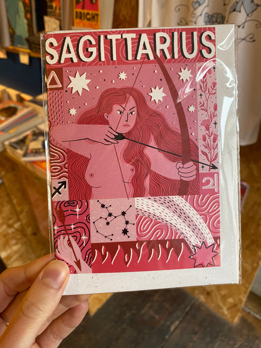 Sagittarius Astro card by Uschie
