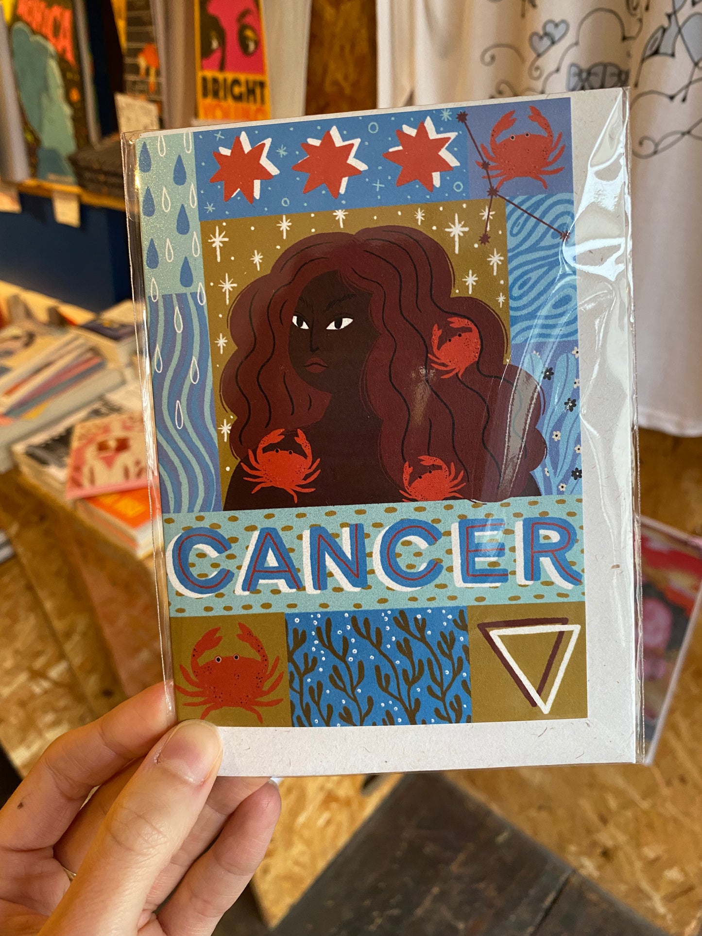 Cancer Astro card by Uschie