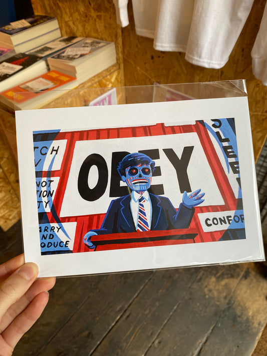 They Live print by James Chapman