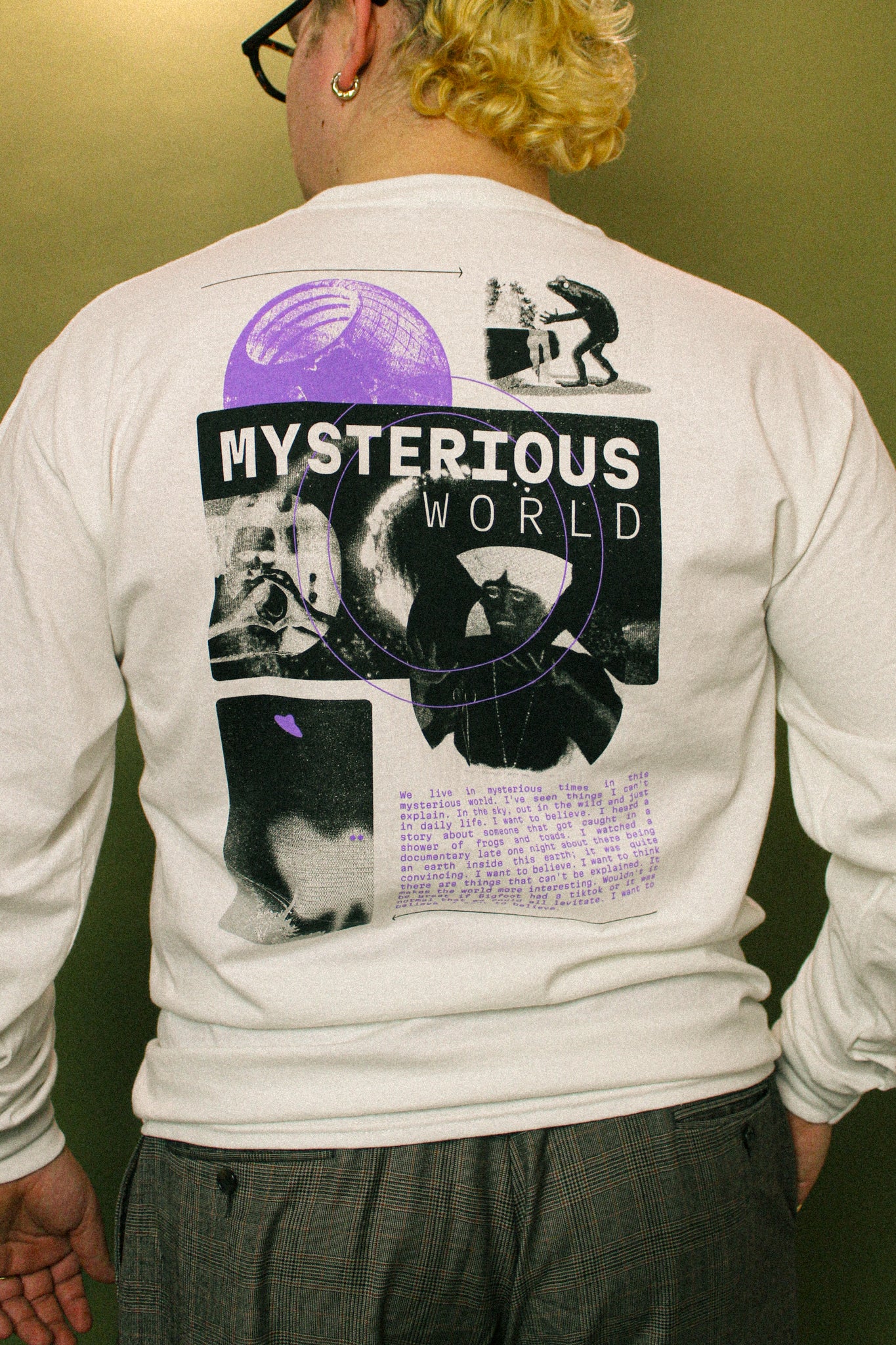 Mysterious World White Long Sleeve