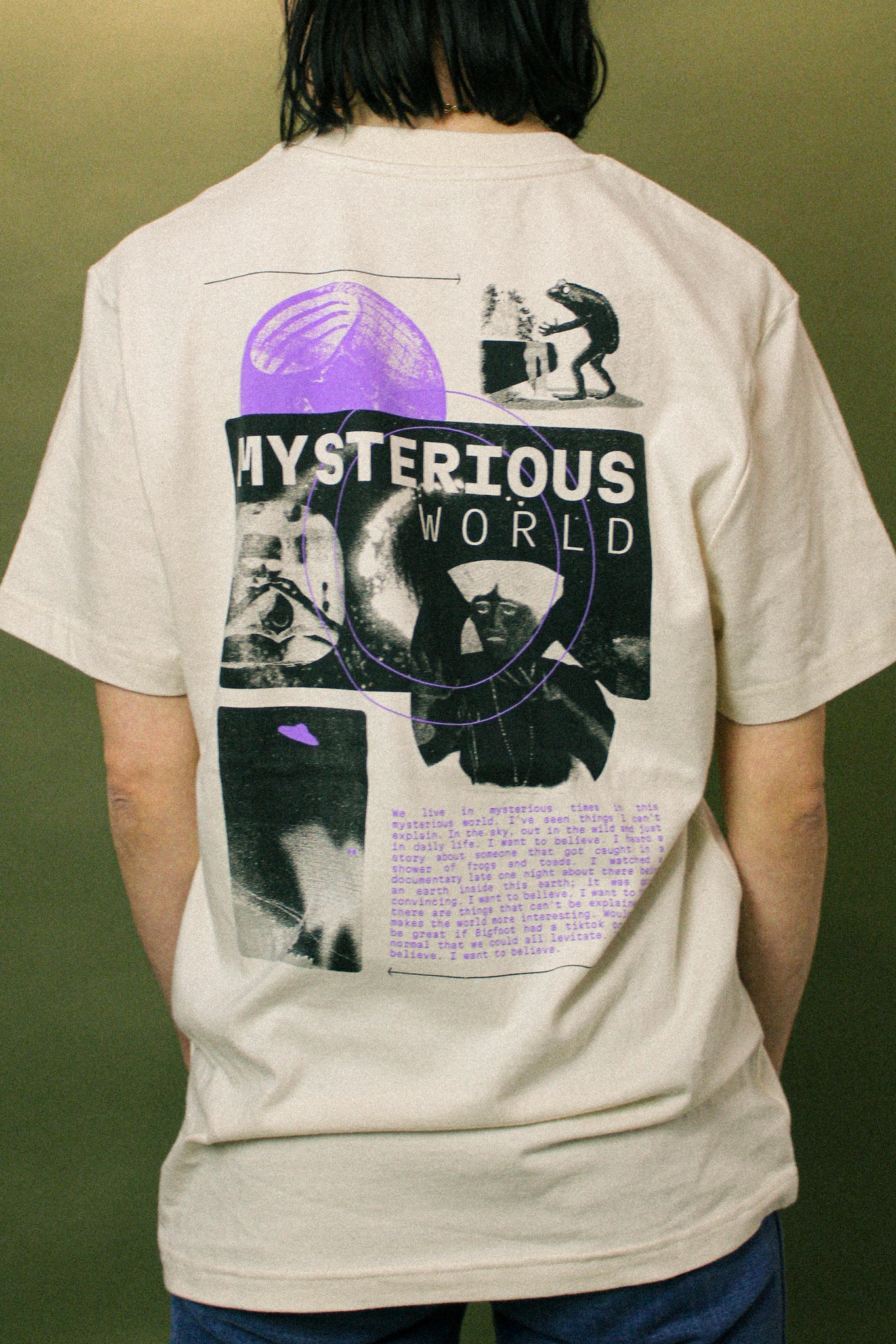 Mysterious World Natural T-Shirt