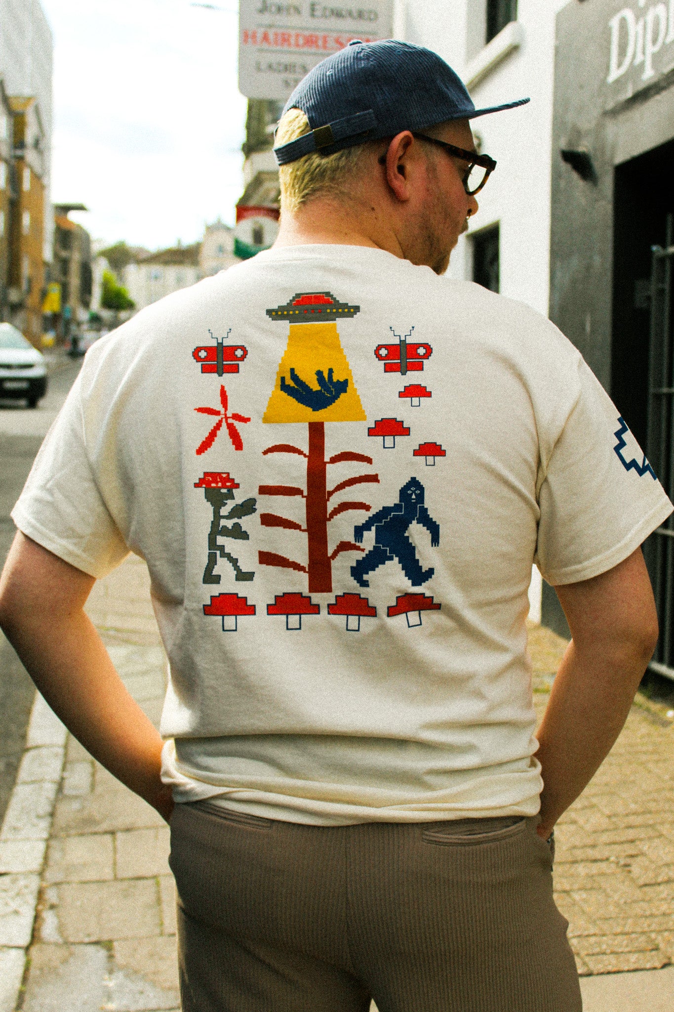 FS X Stewart Easton Pixel Natural T-Shirt