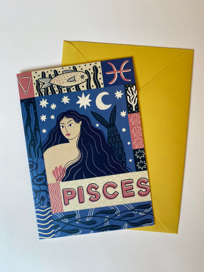 Pisces card by Uschie