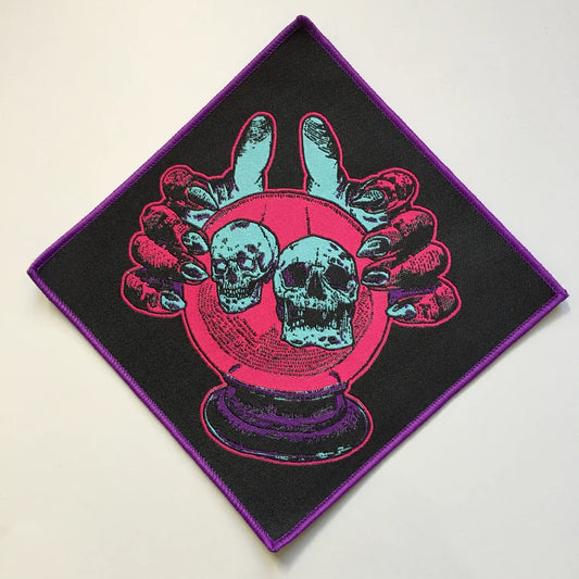 CRYSTAL BALL Woven patch by Funeral French
