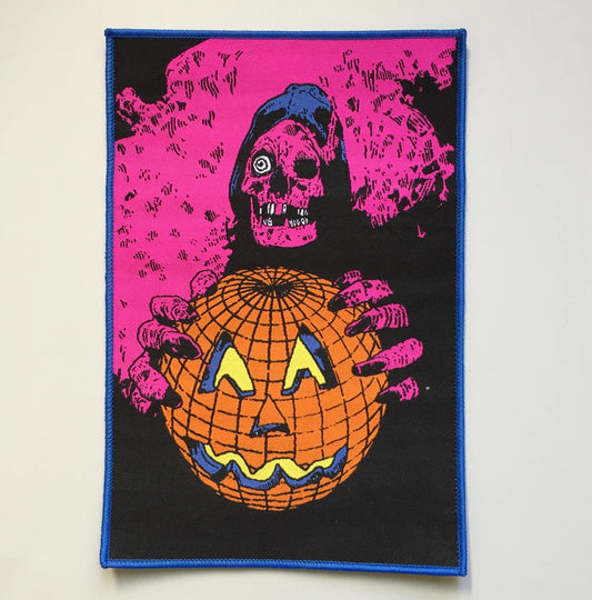 PUMPKIN MASTER Woven patch by Funeral French