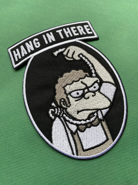 "Hang In There" Patch by Damn Pet Shop